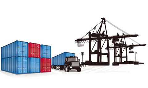 Container maritime